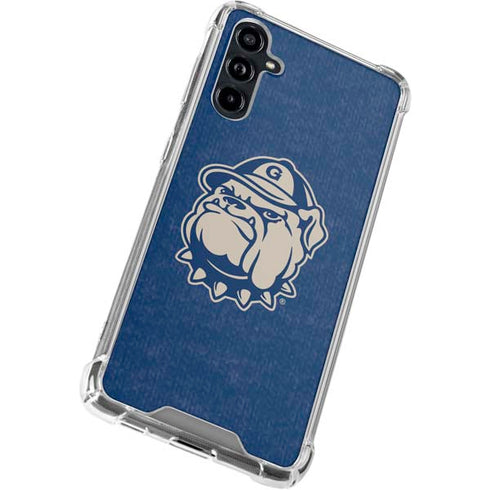 Georgetown University Jack the Bulldog Mascot Galaxy A54 5G Clear Case