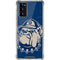 Georgetown University Jack the Bulldog Mascot Galaxy Note20 5G Clear Case