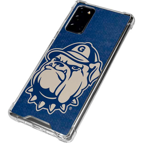 Georgetown University Jack the Bulldog Mascot Galaxy Note20 5G Clear Case