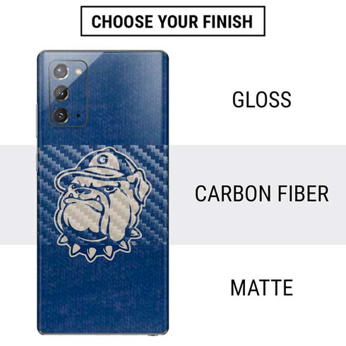 Georgetown University Jack the Bulldog Mascot Galaxy Note20 5G Skin