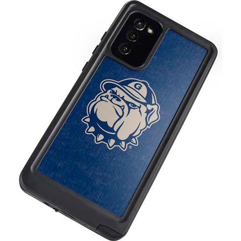Georgetown University Jack the Bulldog Mascot Galaxy Note20 5G Waterproof Case