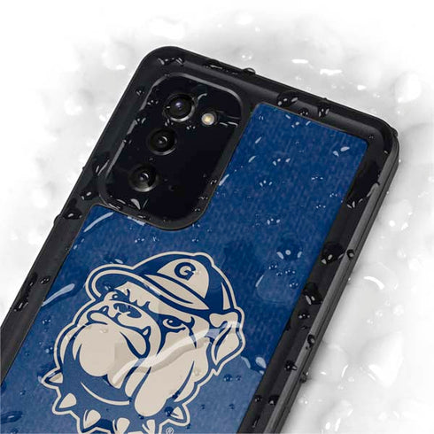 Georgetown University Jack the Bulldog Mascot Galaxy Note20 5G Waterproof Case