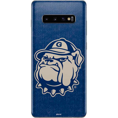 Georgetown University Jack the Bulldog Mascot Galaxy S10 Plus Skin