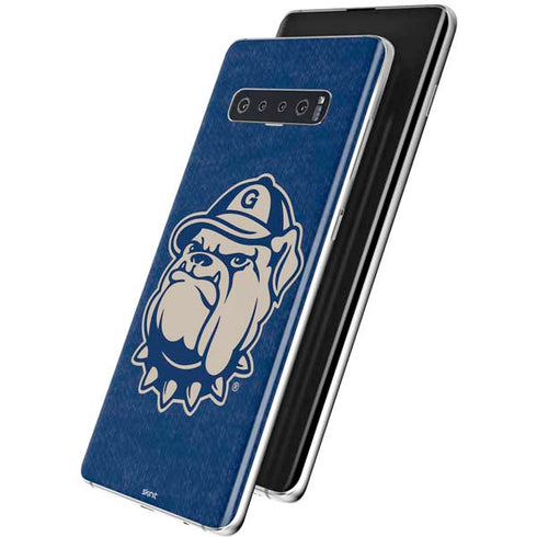 Georgetown University Jack the Bulldog Mascot Galaxy S10 Plus Skin