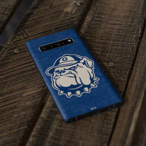 Georgetown University Jack the Bulldog Mascot Galaxy S10 Plus Skin