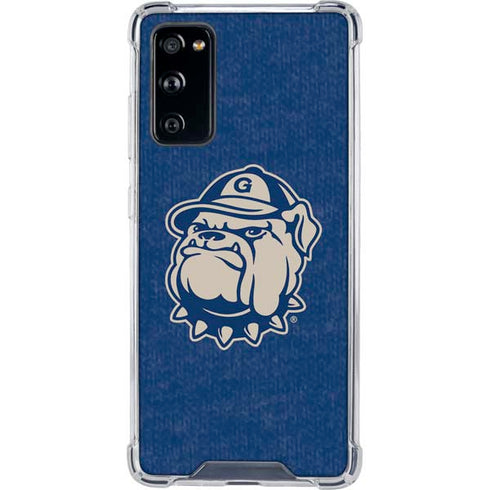 Georgetown University Jack the Bulldog Mascot Galaxy S20 FE Clear Case