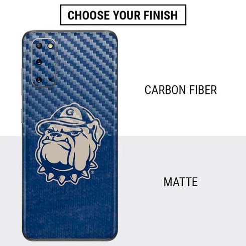 Georgetown University Jack the Bulldog Mascot Galaxy S20 Skin