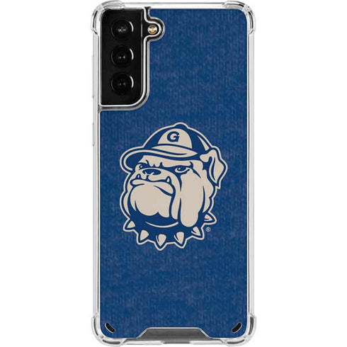 Georgetown University Jack the Bulldog Mascot Galaxy S21 Plus 5G Clear Case