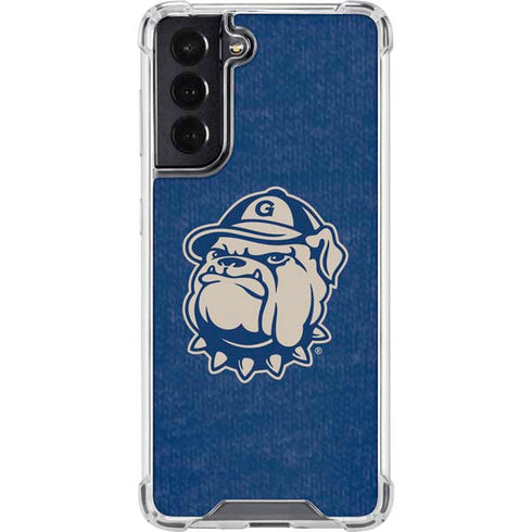 Georgetown University Jack the Bulldog Mascot Galaxy S22 Clear Case