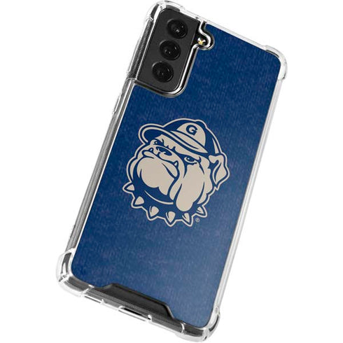 Georgetown University Jack the Bulldog Mascot Galaxy S22 Plus Clear Case