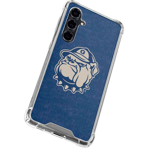 Georgetown University Jack the Bulldog Mascot Galaxy S23 FE Clear Case