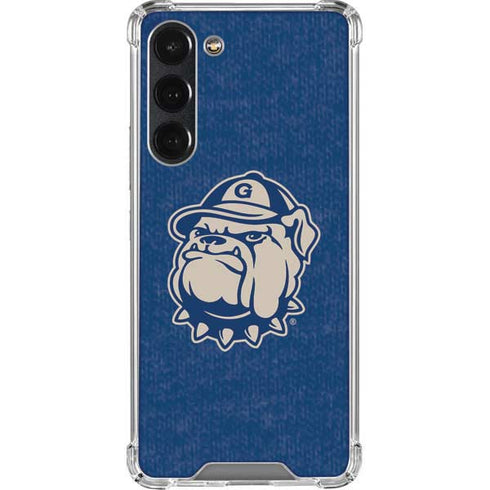 Georgetown University Jack the Bulldog Mascot Galaxy S23 Plus Clear Case