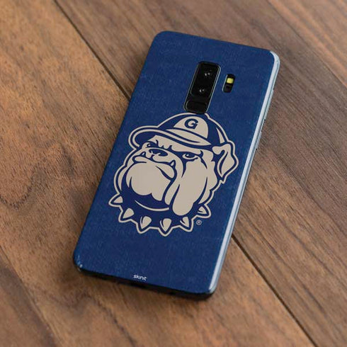 Georgetown University Jack the Bulldog Mascot Galaxy S9 Plus Skin