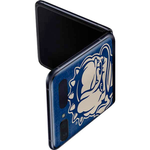 Georgetown University Jack the Bulldog Mascot Galaxy Z Flip Skin