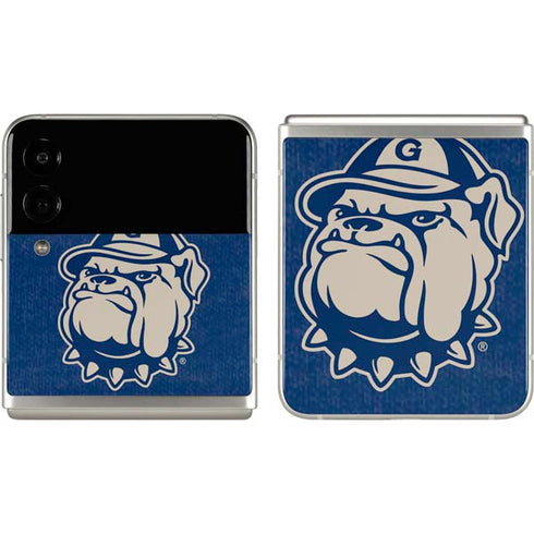 Georgetown University Jack the Bulldog Mascot Galaxy Z Flip3 5G Skin