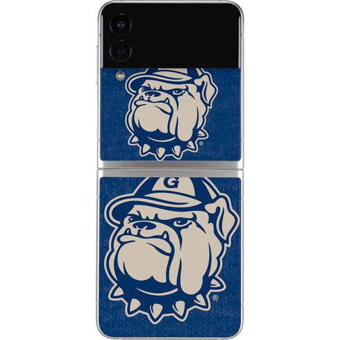 Georgetown University Jack the Bulldog Mascot Galaxy Z Flip3 5G Skin