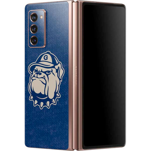 Georgetown University Jack the Bulldog Mascot Galaxy Z Fold2 5G Skin
