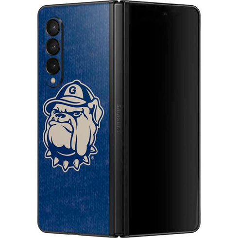 Georgetown University Jack the Bulldog Mascot Galaxy Z Fold3 5G Skin