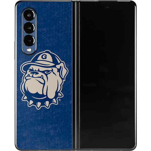 Georgetown University Jack the Bulldog Mascot Galaxy Z Fold3 5G Skin