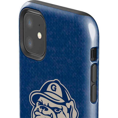 Georgetown University Jack the Bulldog Mascot iPhone 11 Impact Case