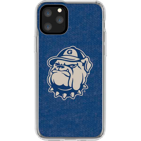 Georgetown University Jack the Bulldog Mascot iPhone 11 Pro Clear Case