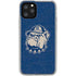 Georgetown University Jack the Bulldog Mascot iPhone 11 Pro Clear Case