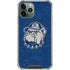 Georgetown University Jack the Bulldog Mascot iPhone 11 Pro Max Clear Case