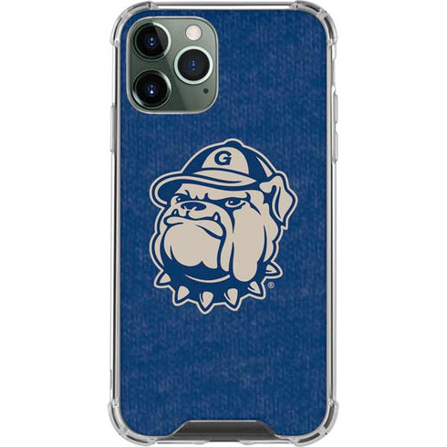 Georgetown University Jack the Bulldog Mascot iPhone 12 Pro Max Clear Case