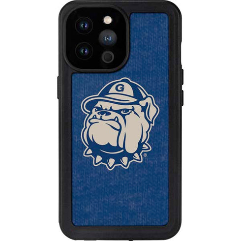 Georgetown University Jack the Bulldog Mascot iPhone 14 Pro Max Waterproof Case