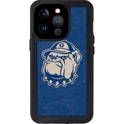 Georgetown University Jack the Bulldog Mascot iPhone 15 Pro Waterproof Case