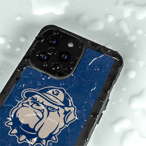 Georgetown University Jack the Bulldog Mascot iPhone 15 Pro Waterproof Case