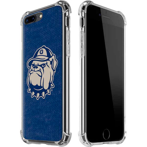 Georgetown University Jack the Bulldog Mascot iPhone 7/8 Plus Clear Case