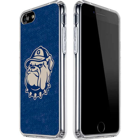 Georgetown University Jack the Bulldog Mascot iPhone SE (2nd & 3rd Gen) Clear Case