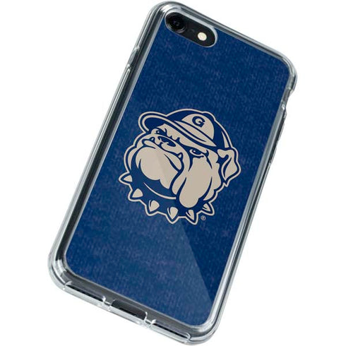 Georgetown University Jack the Bulldog Mascot iPhone SE (2nd & 3rd Gen) Clear Case