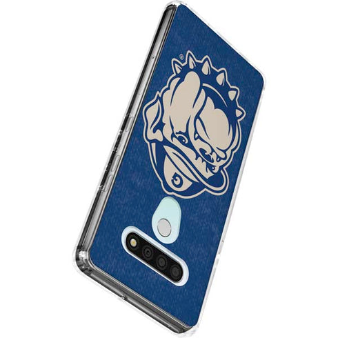 Georgetown University Jack the Bulldog Mascot LG Stylo 6 Clear Case