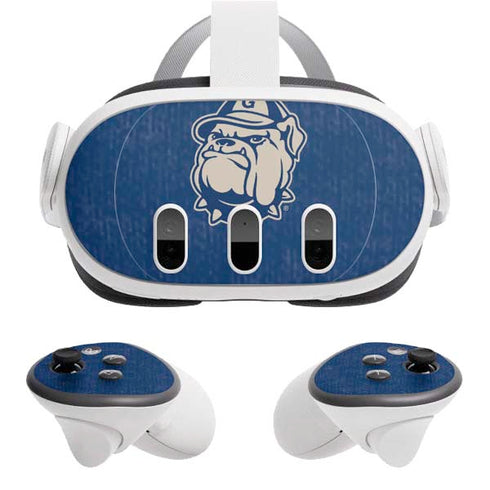 Georgetown University Jack the Bulldog Mascot Meta Quest 3 Skin