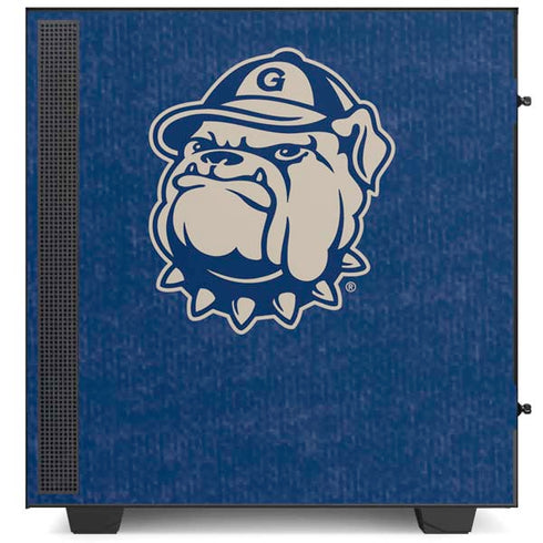 Georgetown University Jack the Bulldog Mascot NZXT H510 Compact ATX Mid-Tower Case Skin