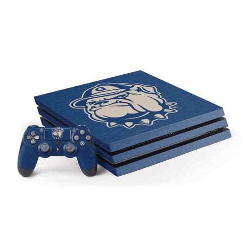 Georgetown University Jack the Bulldog Mascot PS4 Pro Bundle Skin