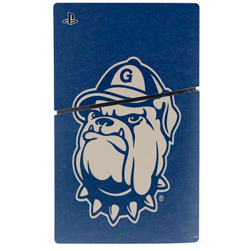 Georgetown University Jack the Bulldog Mascot PS5 Slim Digital Edition Console Skin