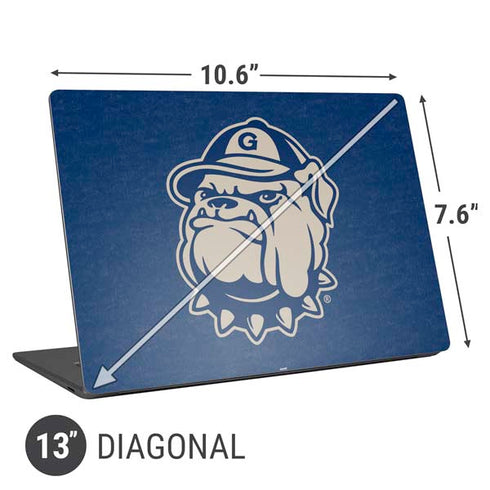 Georgetown University Jack the Bulldog Mascot Universal Laptop 13in (10.6 x 7.6in) Skin