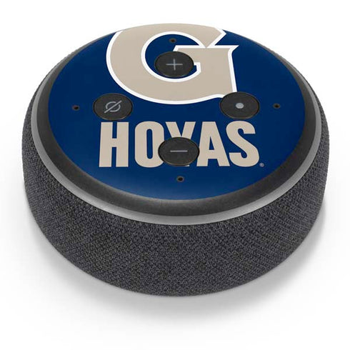 Georgetown University Large Logo Amazon Echo Dot Skin