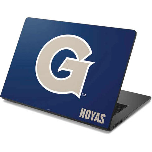 Georgetown University Large Logo Dell Chromebook Skin