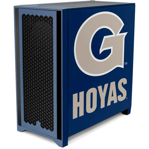Georgetown University Large Logo Corsair 4000D Tempered Glass Mid-Tower ATX Case Skin
