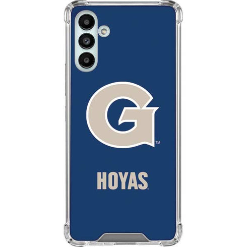 Georgetown University Large Logo Galaxy A13 5G Clear Case