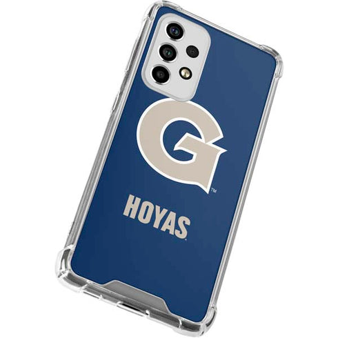 Georgetown University Large Logo Galaxy A53 5G Clear Case