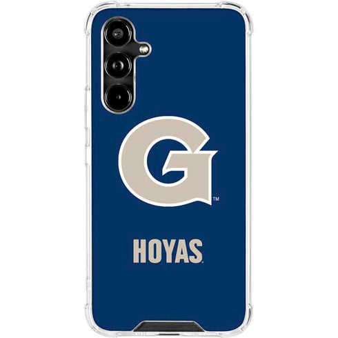 Georgetown University Large Logo Galaxy A54 5G Clear Case