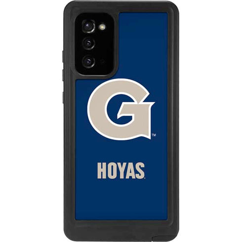 Georgetown University Large Logo Galaxy Note20 5G Waterproof Case