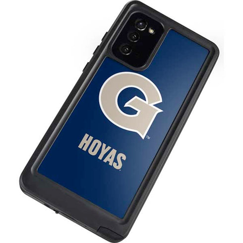 Georgetown University Large Logo Galaxy Note20 5G Waterproof Case