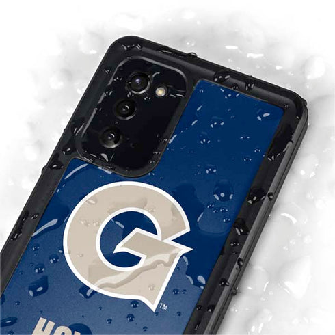 Georgetown University Large Logo Galaxy Note20 5G Waterproof Case