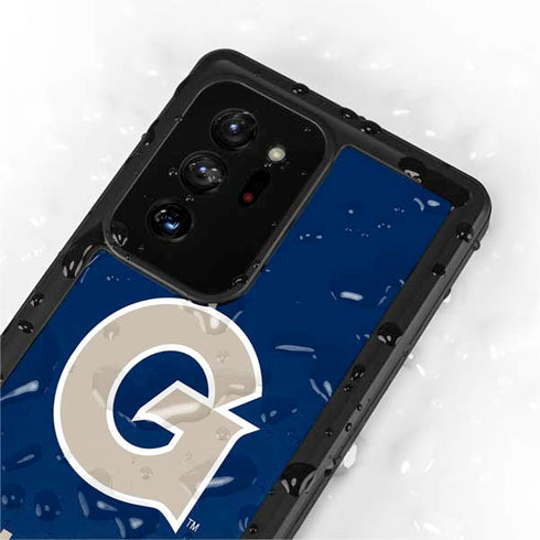 Georgetown University Large Logo Galaxy Note20 Ultra 5G Waterproof Case